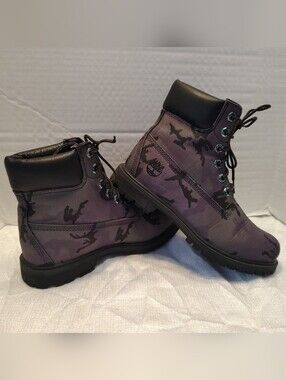Timberland 6" Camo Boots Women # 7.5 US